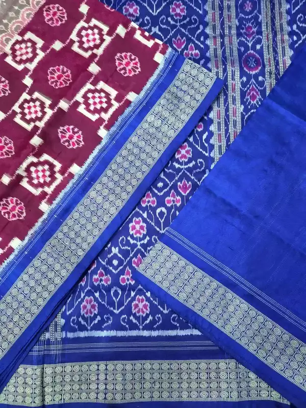 Gacha Sakta Silk Saree-Purple