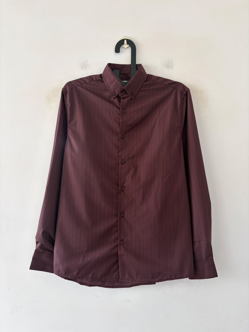 Merlot pin stripes shirt