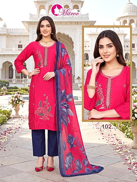 SAPNA 3 PIECE DRESS