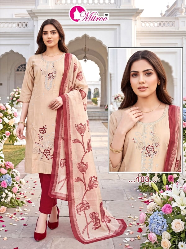 SAPNA 3 PIECE DRESS