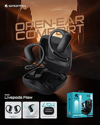 Gadpro Livepods Flow TWS Open Earbuds Gadpro Livepods Flow TWS Open Earbuds