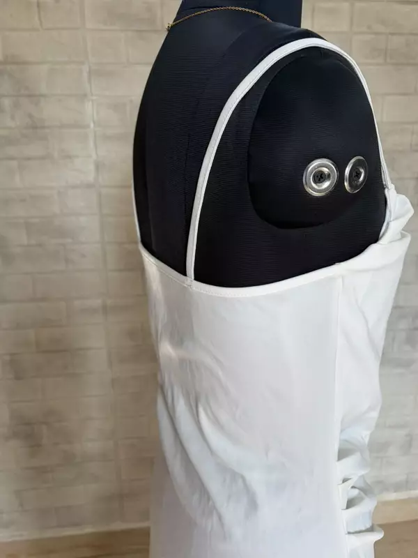 White Corset Bodycon Midi Dress