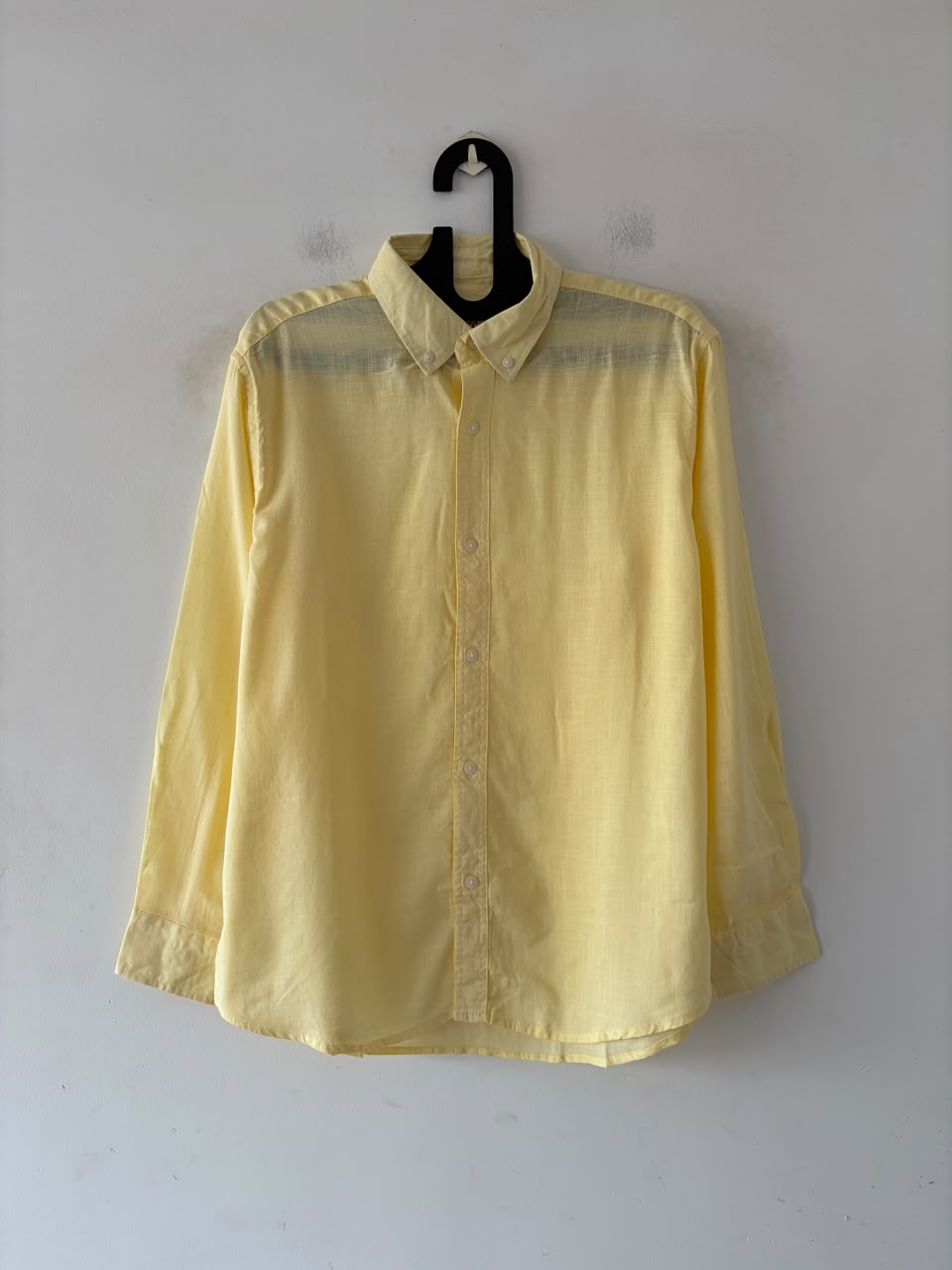 Lemon haze linen shirt