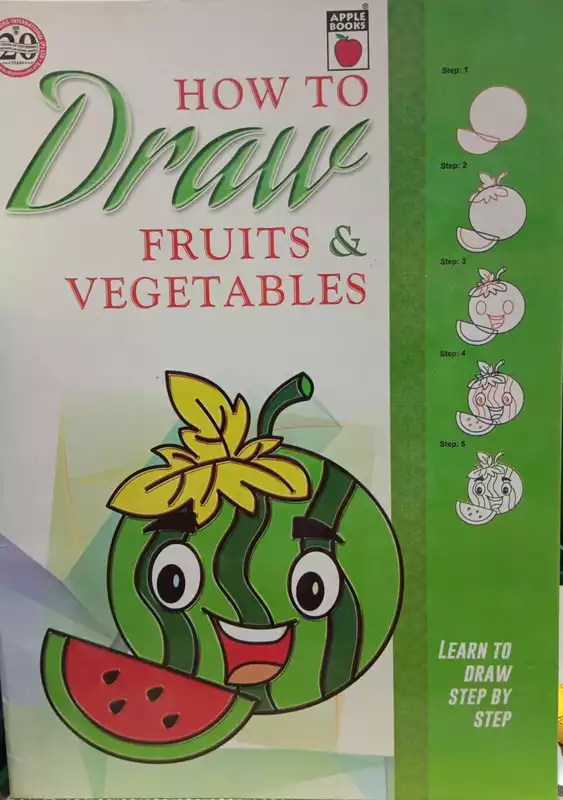 How to Draw Fruits & Vegetables