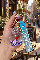 liquid glitter keychains