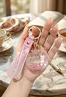 liquid glitter keychainss