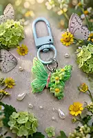 Butterfly Zip Charms
