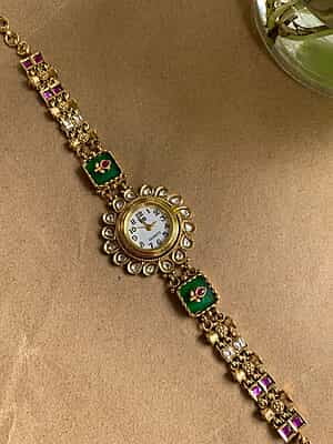 The Regal Polki-Inspired Heritage Watch The Regal Polki-Inspired Heritage Watch