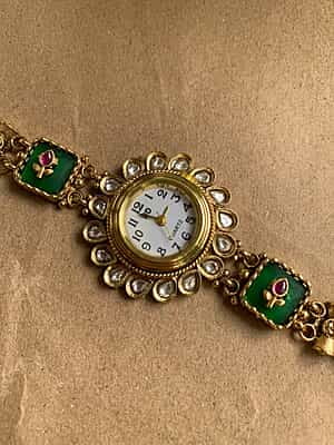 The Regal Polki-Inspired Heritage Watch The Regal Polki-Inspired Heritage Watch