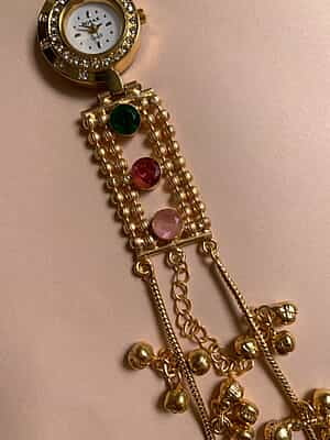 The Heritage Beaded Ghungroo Charm Watch The Heritage Beaded Ghungroo Charm Watch
