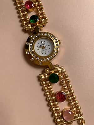 The Heritage Beaded Ghungroo Charm Watch The Heritage Beaded Ghungroo Charm Watch