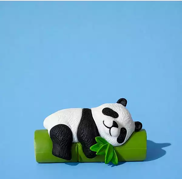 Mini Cute Panda Figurine-4