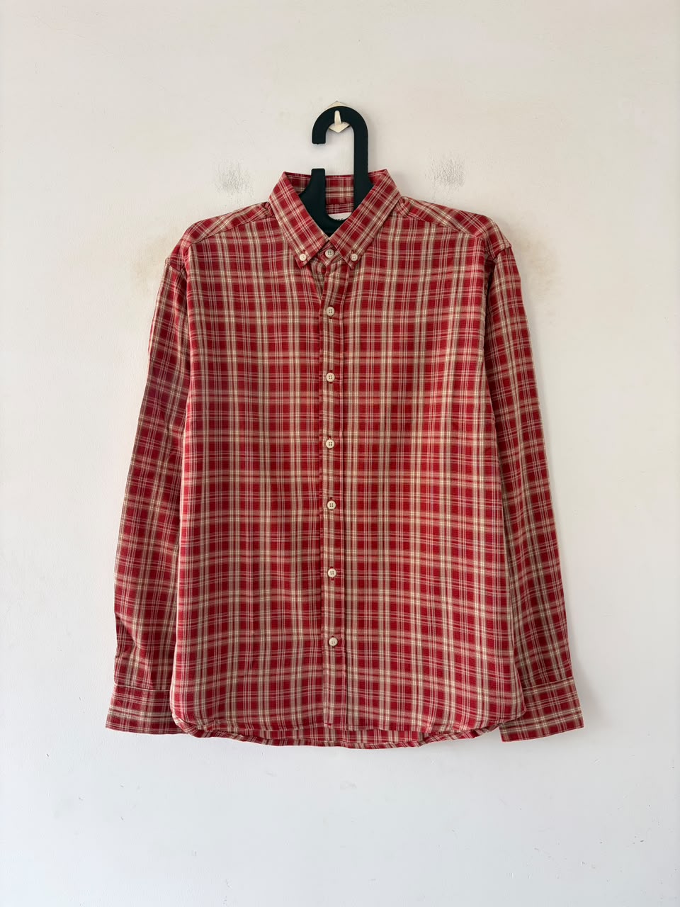 Crimson clay imp check shirt