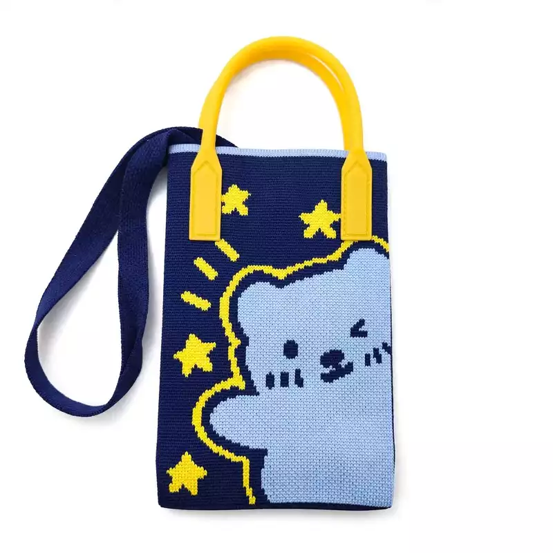 Mini Crossbody Bag For Women & Gril (Blue Panda)
