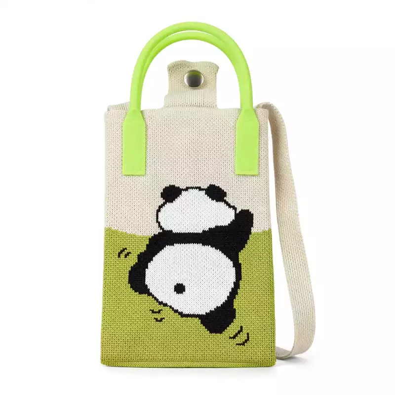 Mini Crossbody Bag For Women & Gril (Green Panda)