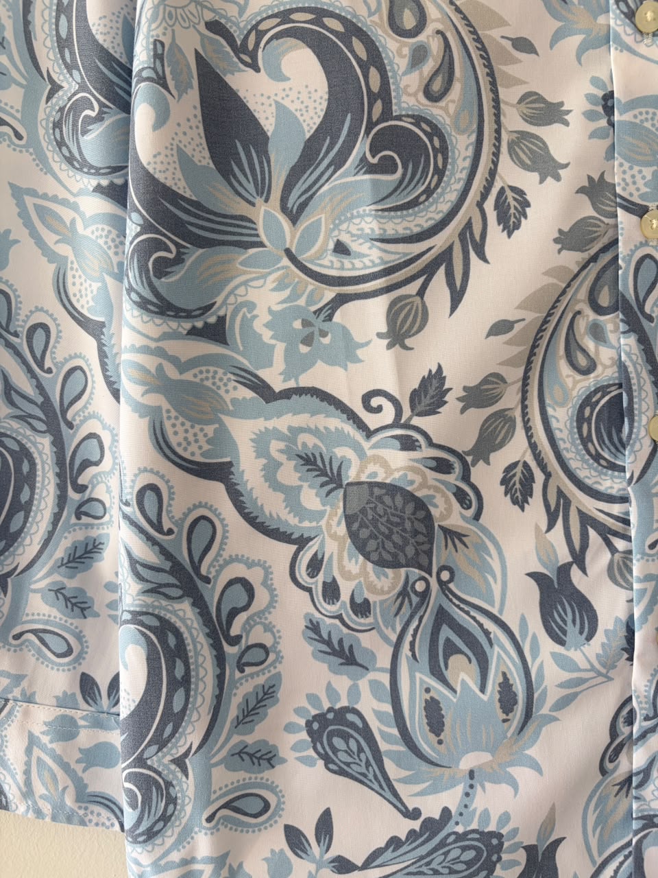 Sky crest printed shirt