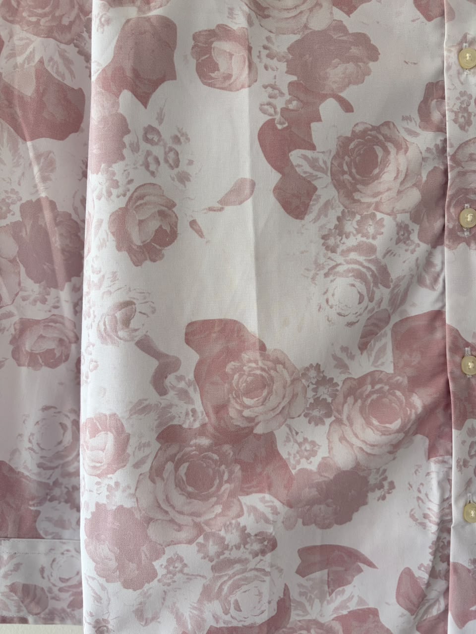 Rose mist floral printed shirt