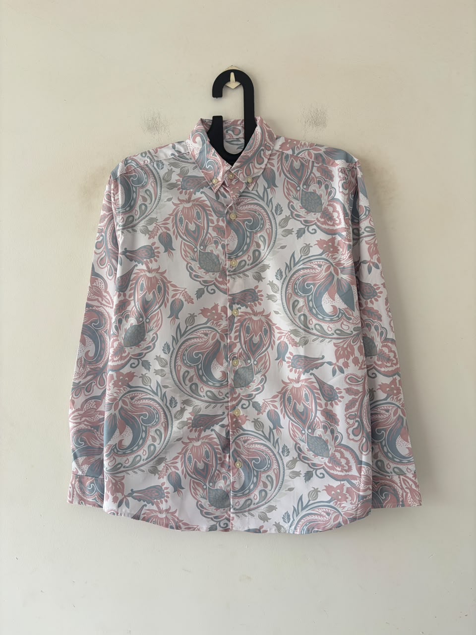 Coral bloom printed shirt