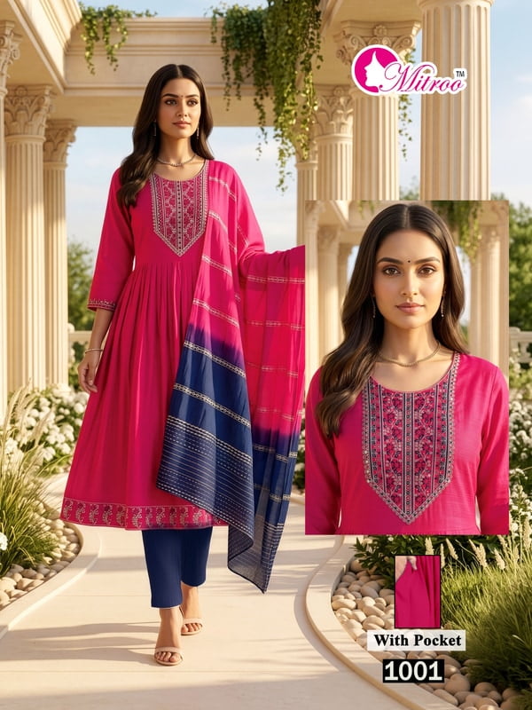 KASHISH 3 PIECE DRESS