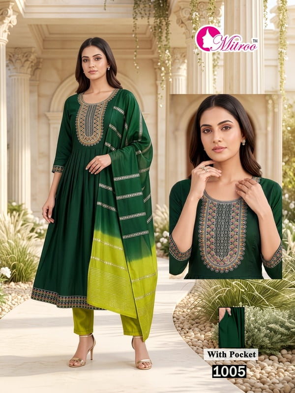 KASHISH 3 PIECE DRESS
