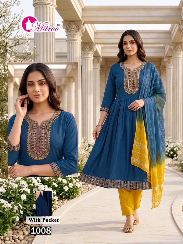 KASHISH 3 PIECE DRESS