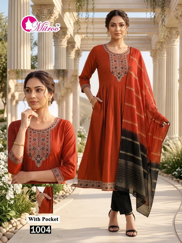 KASHISH 3 PIECE DRESS