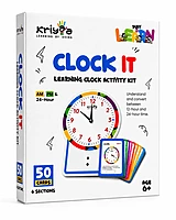 Clock It - Learning Clock | Age 6+ | 50 Task Cards
