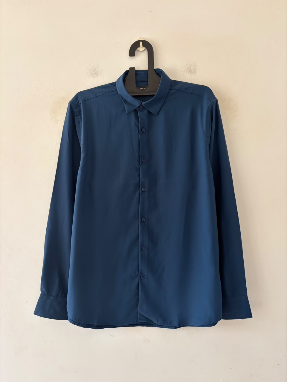 Peacock satin shirt
