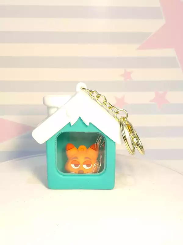 Disney Zootopia character house keychain
