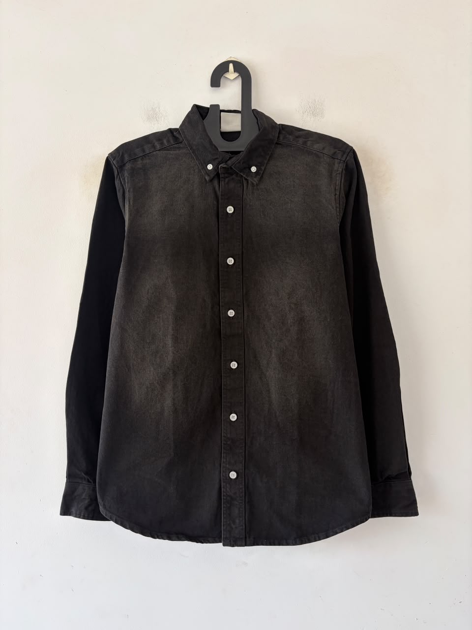 Onyx shadow denim shirt