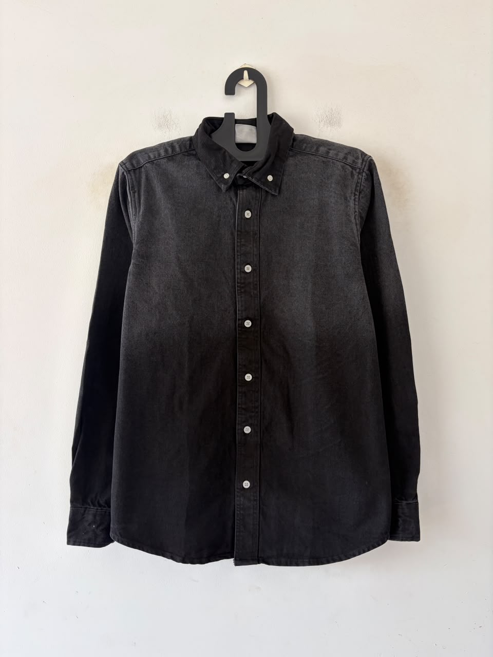 Obsidian fade denim shirt