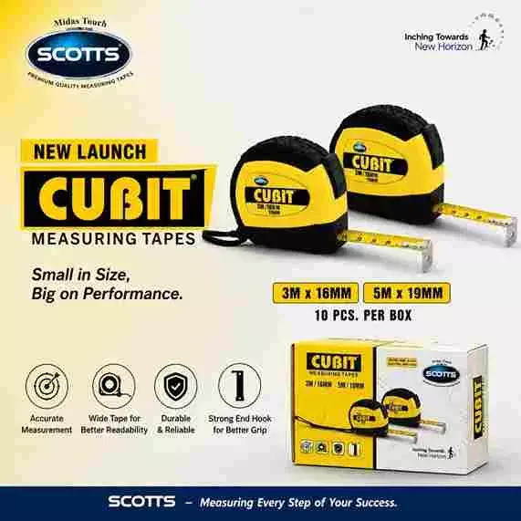 Scotts Measuring Tape Cubit (3mx16mm)