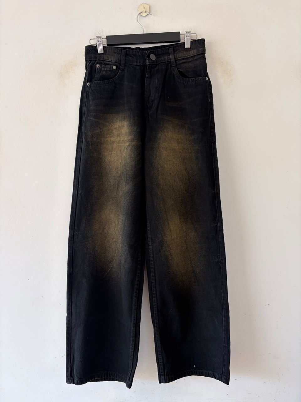 Graphite glow baggy jeans