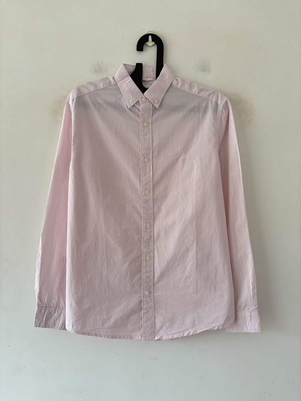 Soft pink oldmoney stripes shirt