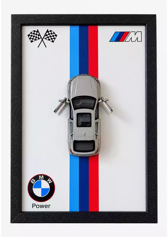 BMW M Power 3D, die-cast Model