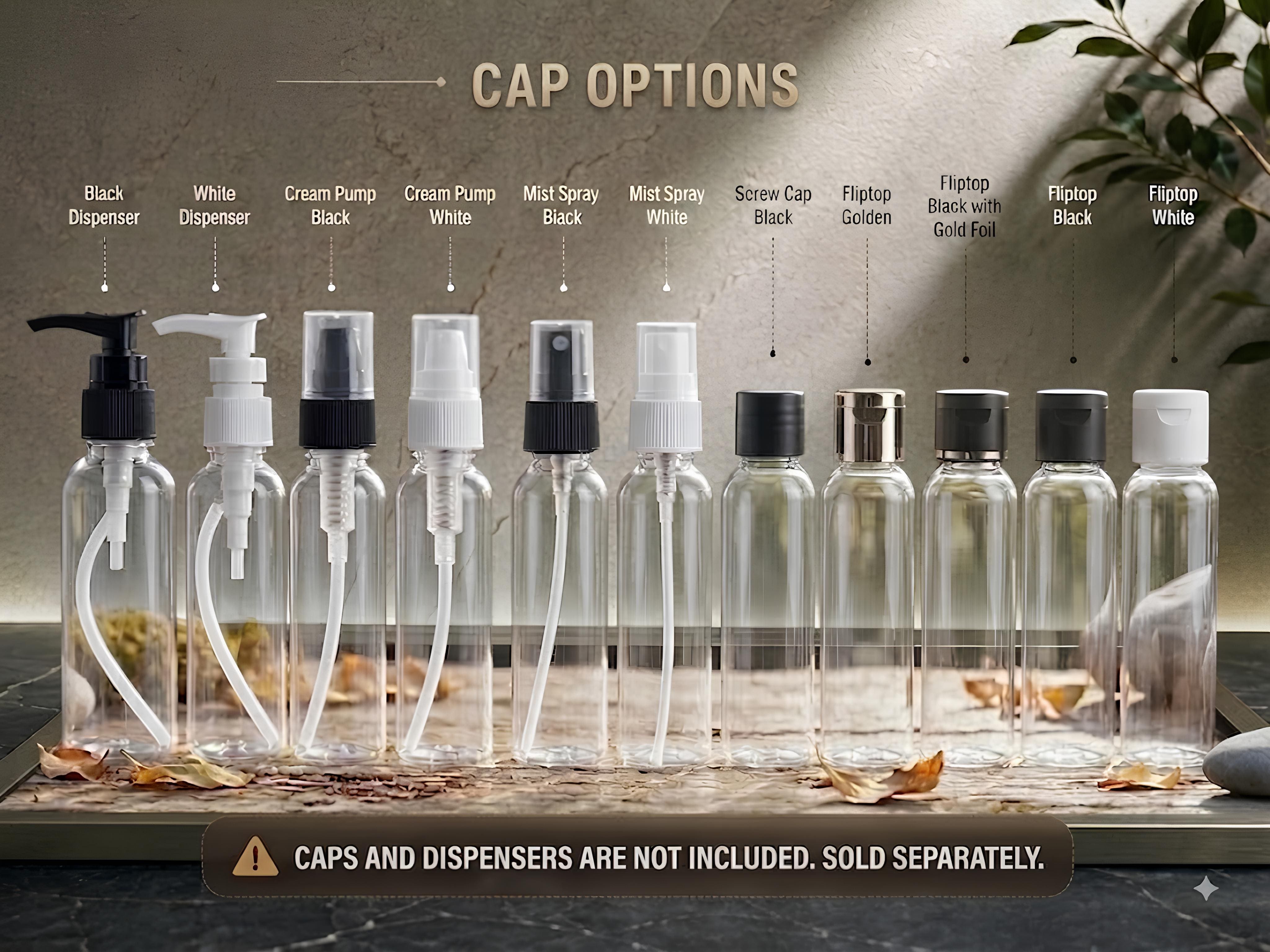 100ml AVON PET Bottle CLEAR - 20mm Neck