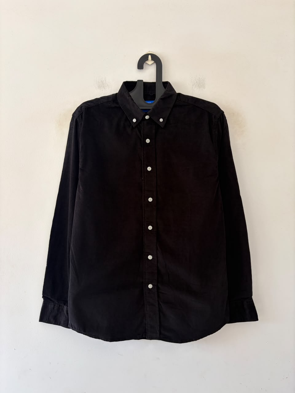 Obsidian luxe corduroy shirt