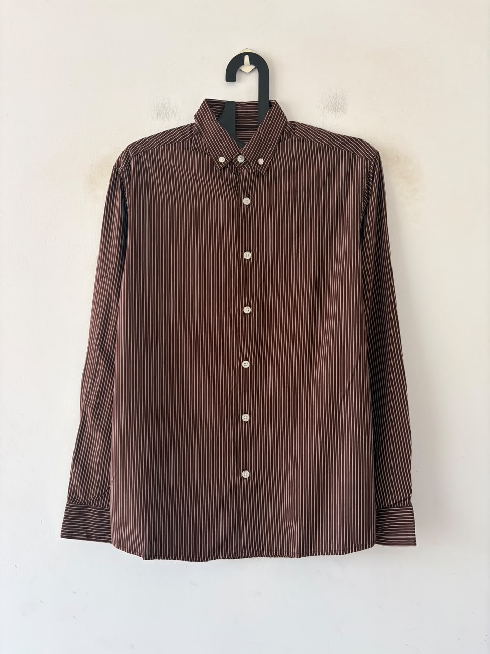 Choco pin stripes shirt