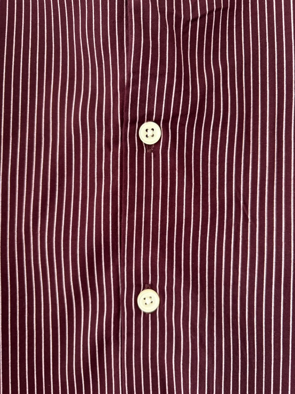 Garnet pin stripes shirt