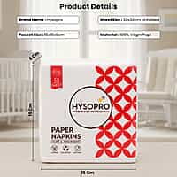 HYSOPRO 2 Ply Paper Napkins