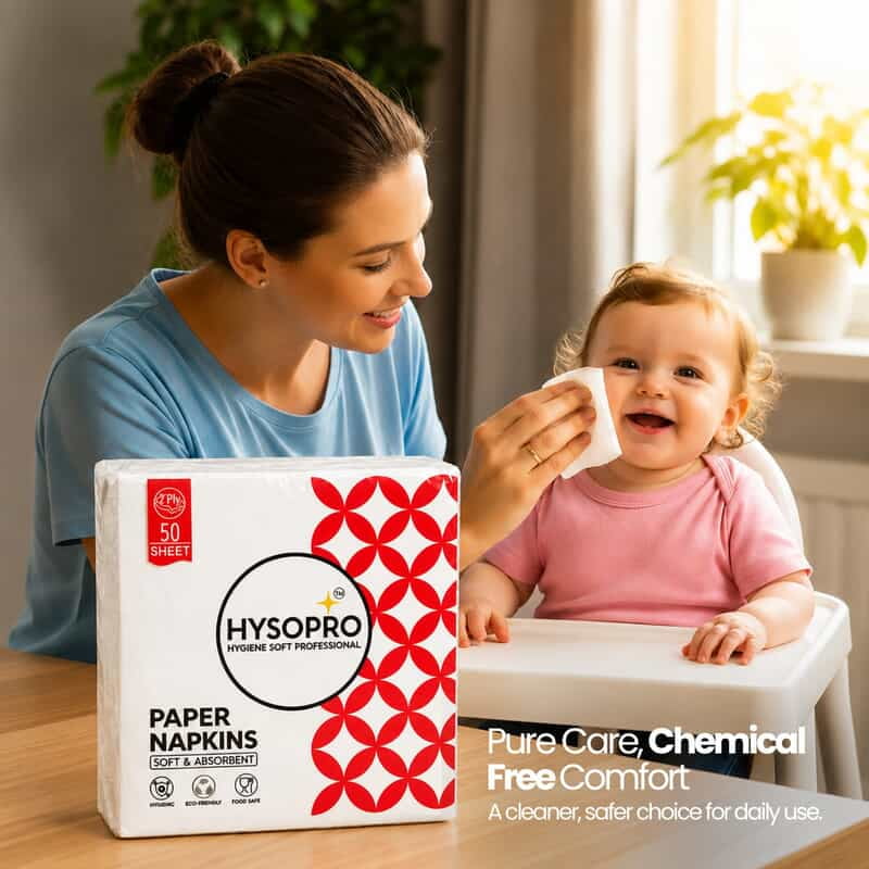 HYSOPRO 2 Ply Paper Napkins