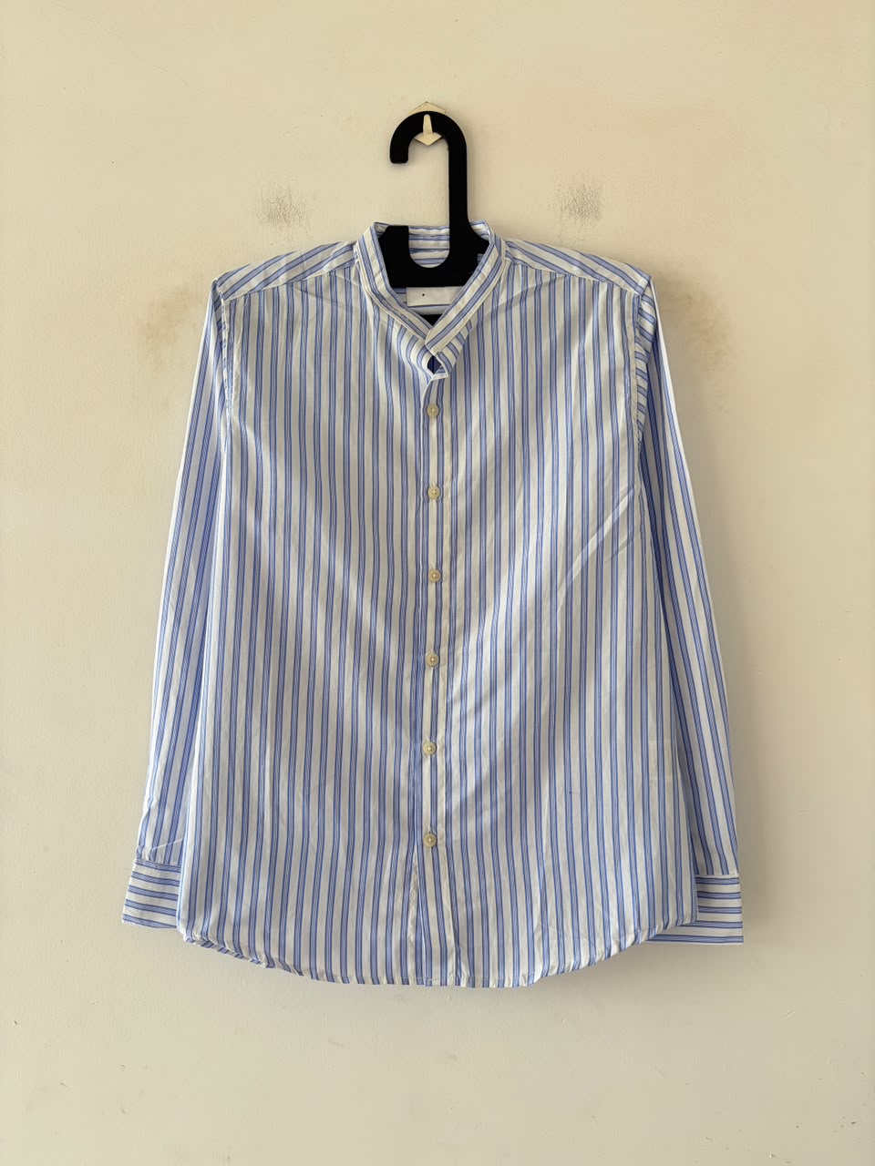 Vintage azure striped mandarin