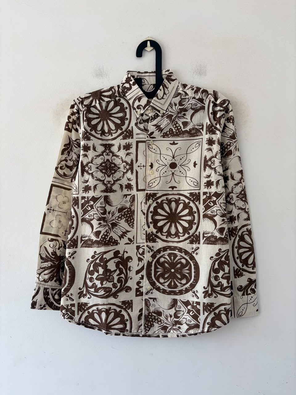 Terra mosaic printed shirt