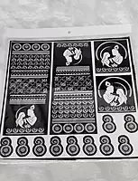 Bridal stencil