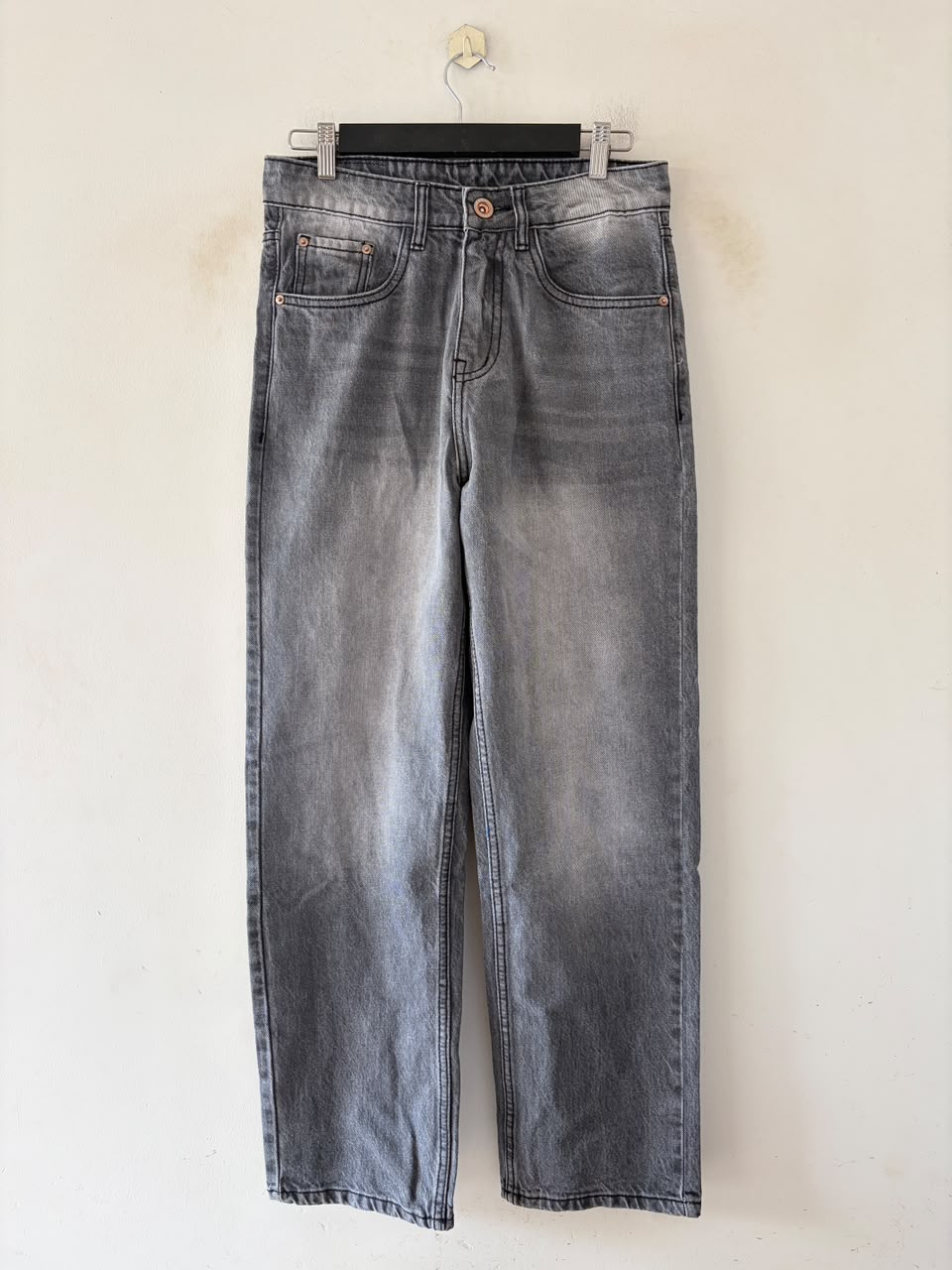 Silver ash straight fit jeans
