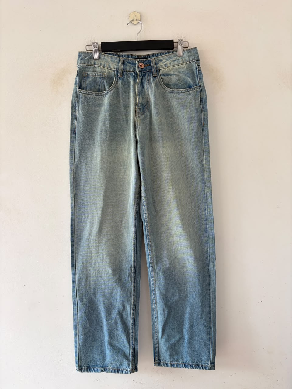 Seafoam drift straight fit jeans