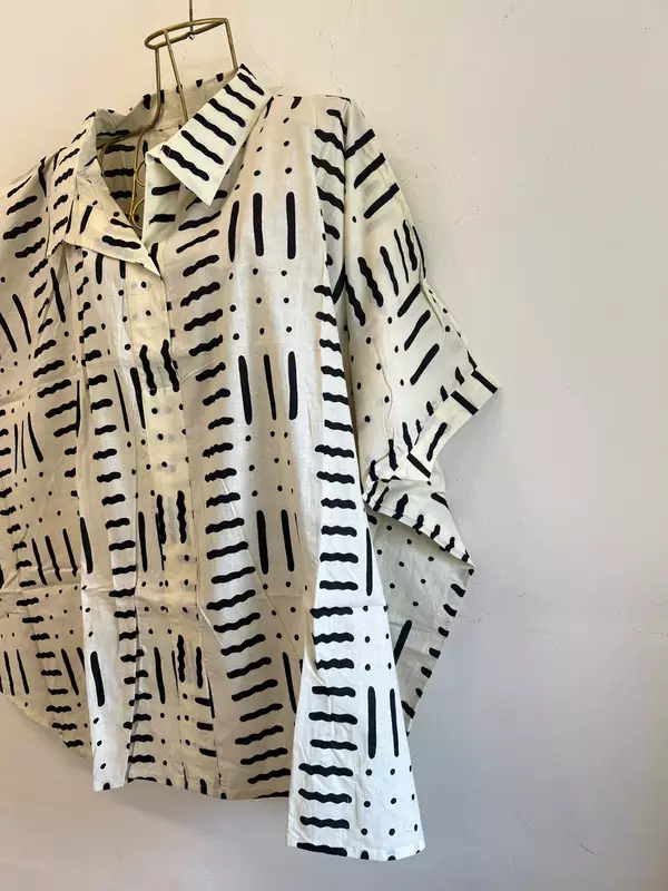 Junoon's Anti-Fit Shirt - All White & Stripes
