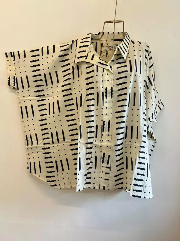 Junoon's Anti-Fit Shirt - All White & Stripes