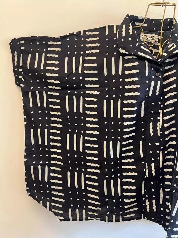 Junoon's Anti-Fit Shirt - All Black & Stripes