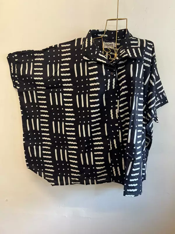 Junoon's Anti-Fit Shirt - All Black & Stripes